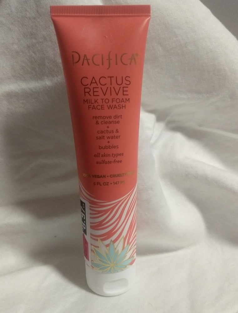 Pacifica Cactus Revive Milk to Foam Face Wash